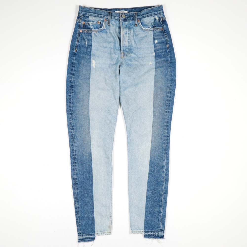 GRLFRND Women's Straight Leg Jeans Size:27 Blue